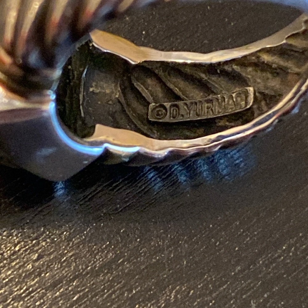 David Yurman Peridot Ring Size 4.5 - image 5